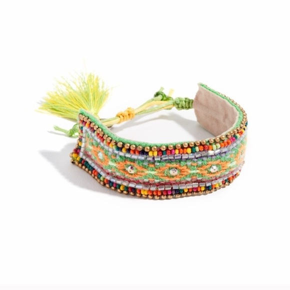 Multicolor Beaded Bracelet. - Picture 1 of 7